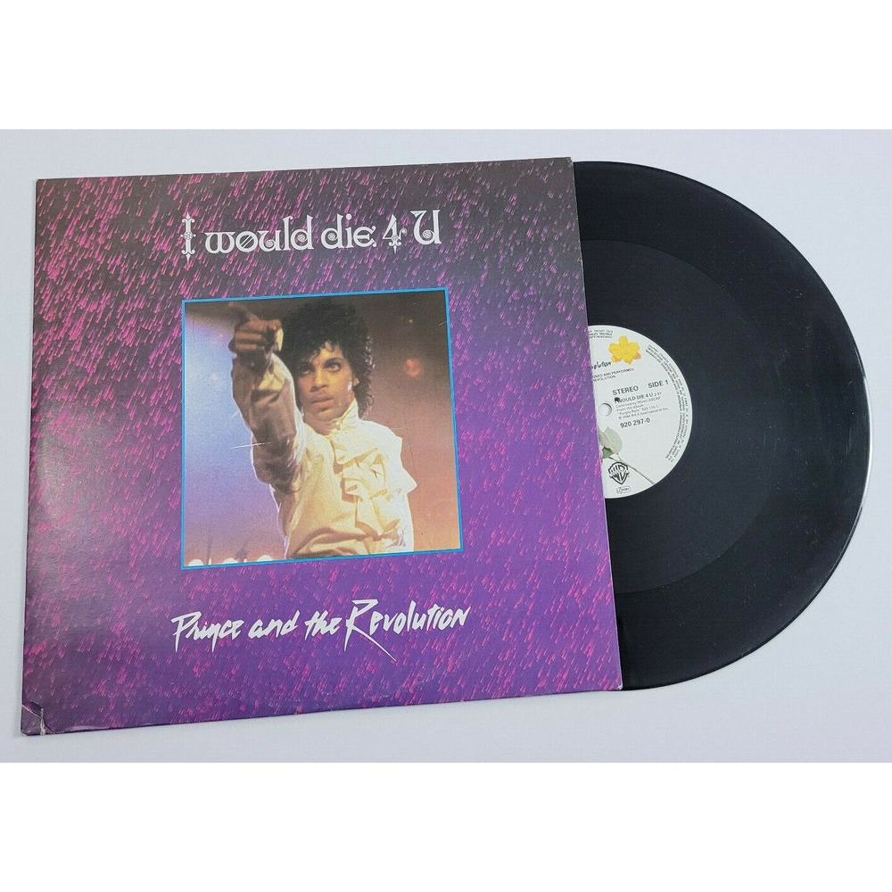 PRINCE - I WOULD DIE 4 U - POP‎ SINGLE (1984) RARE GERMAN IMPORT